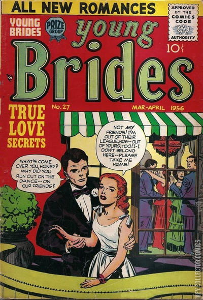 Cover art for Young Brides #27