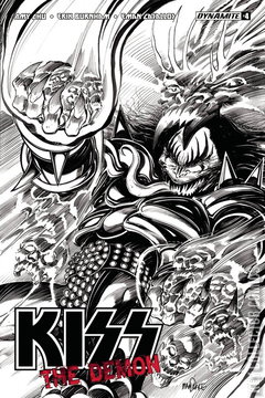 Variant Cover for KISS: The Demon #4