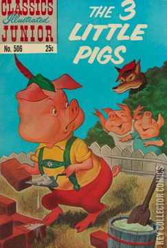 Variant Cover for Classics Illustrated Junior #506