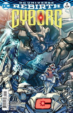 Variant Cover for Cyborg #2