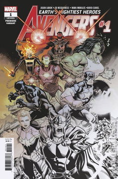 Variant Cover for Avengers #1