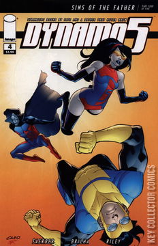 Variant Cover for Dynamo 5: Sins of the Father #4
