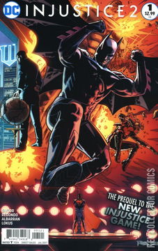 Variant Cover for Injustice 2 #1