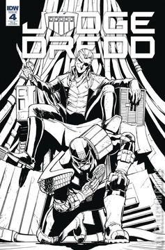 Variant Cover for Judge Dredd: Under Siege #4