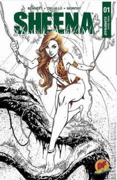 Variant Cover for Sheena, Queen of the Jungle #1