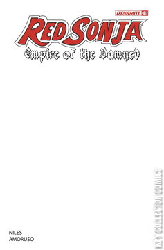 Variant Cover for Red Sonja: Empire of the Damned #1