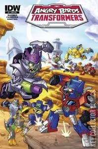 Variant Cover for Angry Birds / Transformers #2