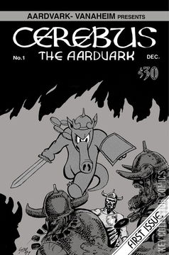 Variant Cover for Cerebus Remastered & Expanded #1
