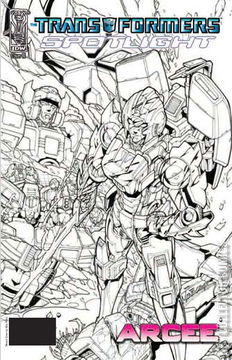 Variant Cover for Transformers Spotlight: Arcee #1