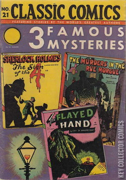 Variant Cover for Classic Comics #21