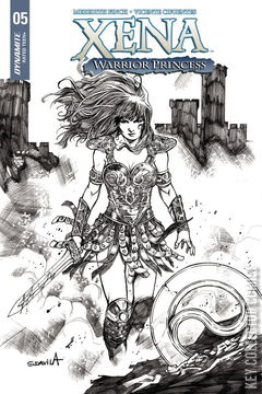 Variant Cover for Xena: Warrior Princess #5