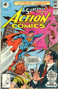 Variant Cover for Action Comics #498