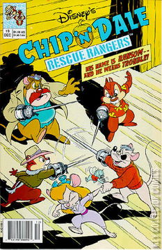 Variant Cover for Chip 'n' Dale: Rescue Rangers #19