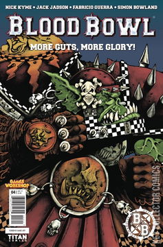 Variant Cover for Blood Bowl: More Guts, More Glory! #4
