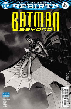Variant Cover for Batman Beyond #12