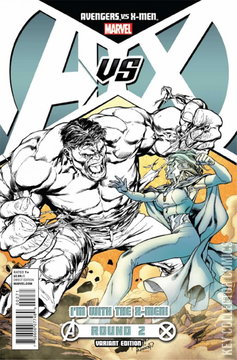Variant Cover for Avengers vs. X-Men #2