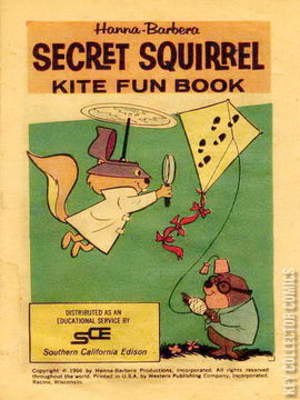 Variant Cover for Secret Squirrel Kite Fun Book