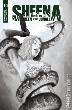 Variant Cover for Sheena, Queen of the Jungle #10
