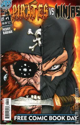 Free Comic Book Day 2007: Pirates vs. Ninjas