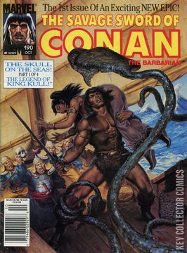 Variant Cover for Savage Sword of Conan, The #190