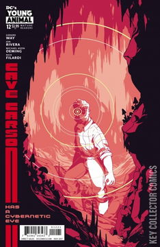 Variant Cover for Cave Carson Has a Cybernetic Eye #12