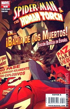 Variant Cover for Spider-Man and The Human Torch: Bahia De Los Muertos #1