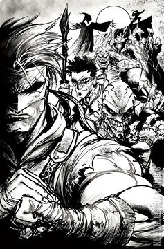 Variant Cover for Final Boss #6