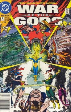 Variant Cover for War of the Gods #2