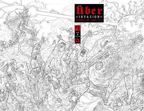 Variant Cover for Uber Invasion #1