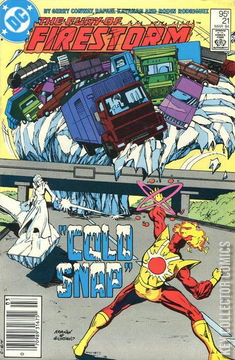 Variant Cover for Firestorm the Nuclear Man #21