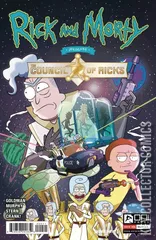 Cover for Rick and Morty Presents: Council of Ricks #1