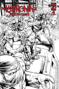 Variant Cover for Teenage Mutant Ninja Turtles: The Last Ronin II - ReEvolution #4