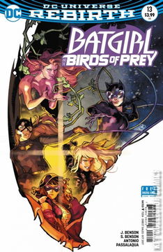 Variant Cover for Batgirl and the Birds of Prey #13