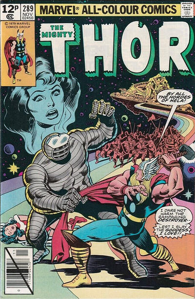 Variant Cover for Thor #289