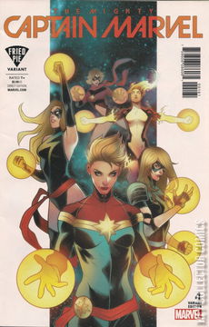 Variant Cover for Mighty Captain Marvel #1