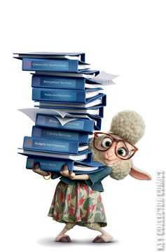 Variant Cover for Zootopia #6