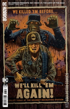 Variant Cover for DC Horror Presents: Sgt. Rock vs. The Army of the Dead #3