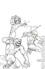 Variant Cover for Thundarr the Barbarian #5