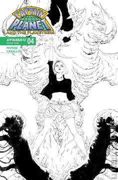 Variant Cover for Captain Planet #4