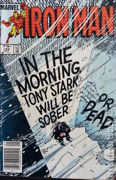 Variant Cover for Iron Man #182