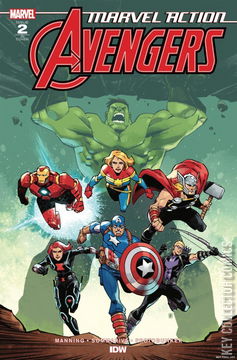 Variant Cover for Marvel Action: Avengers #2