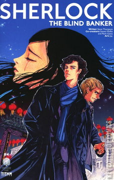 Variant Cover for Sherlock: The Blind Banker #4