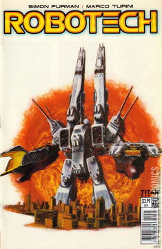 Variant Cover for Robotech #19