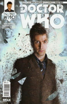Variant Cover for Doctor Who: The Tenth Doctor - Year Two #17