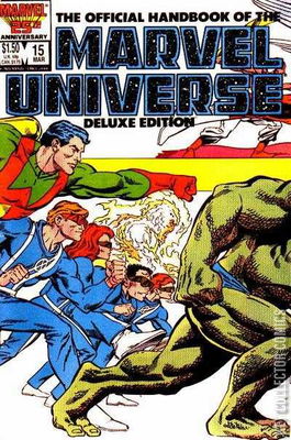 The Official Handbook of the Marvel Universe - Deluxe Edition