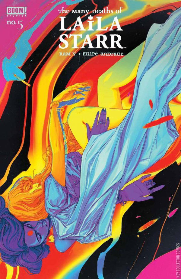 Variant Cover for Many Deaths of Laila Starr #5