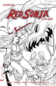 Variant Cover for Red Sonja #3