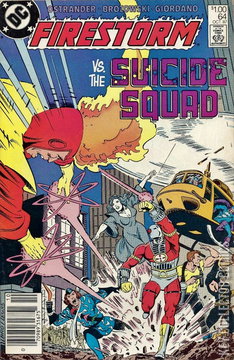 Variant Cover for Firestorm the Nuclear Man #64