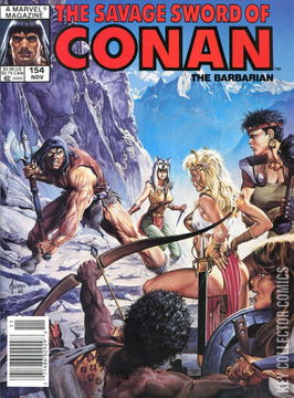 Variant Cover for Savage Sword of Conan, The #154