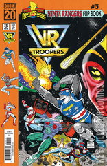 Variant Cover for Mighty Morphin Power Rangers: Ninja Rangers / VR Troopers #3
